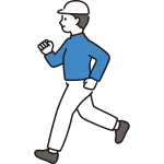 Man Jogging SVG Icon